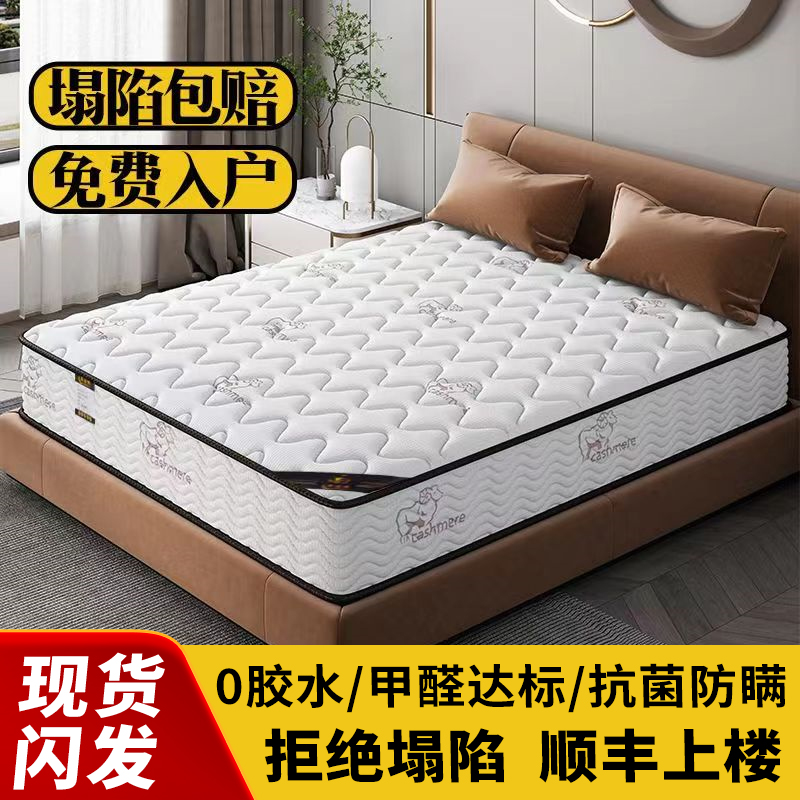 Seahorse Mats Dreams SOFT AND HARD Two Top Brands 20cm Economic Type Latex Coconut Palm Spring Mattress Home Rental-Taobao