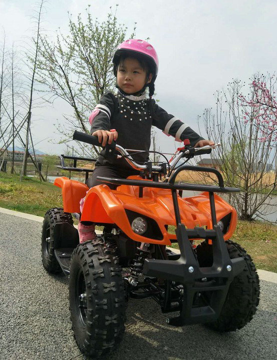 Mini Bull Bốn Bánh Xe ATV Trẻ Em Người Lớn Đồ Chơi Xe Mini ATV Bắt Đầu Điện Bốn bánh Xe Máy