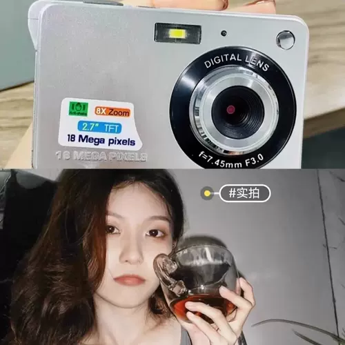 Цифровая ретро камера для школьников, карточки, подарок на день рождения