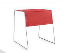 Stackable Training Table And Chairs Small Single Plastic Steel Table Students Writing Table And Chairs Fashion Simple Red Meeting Table
