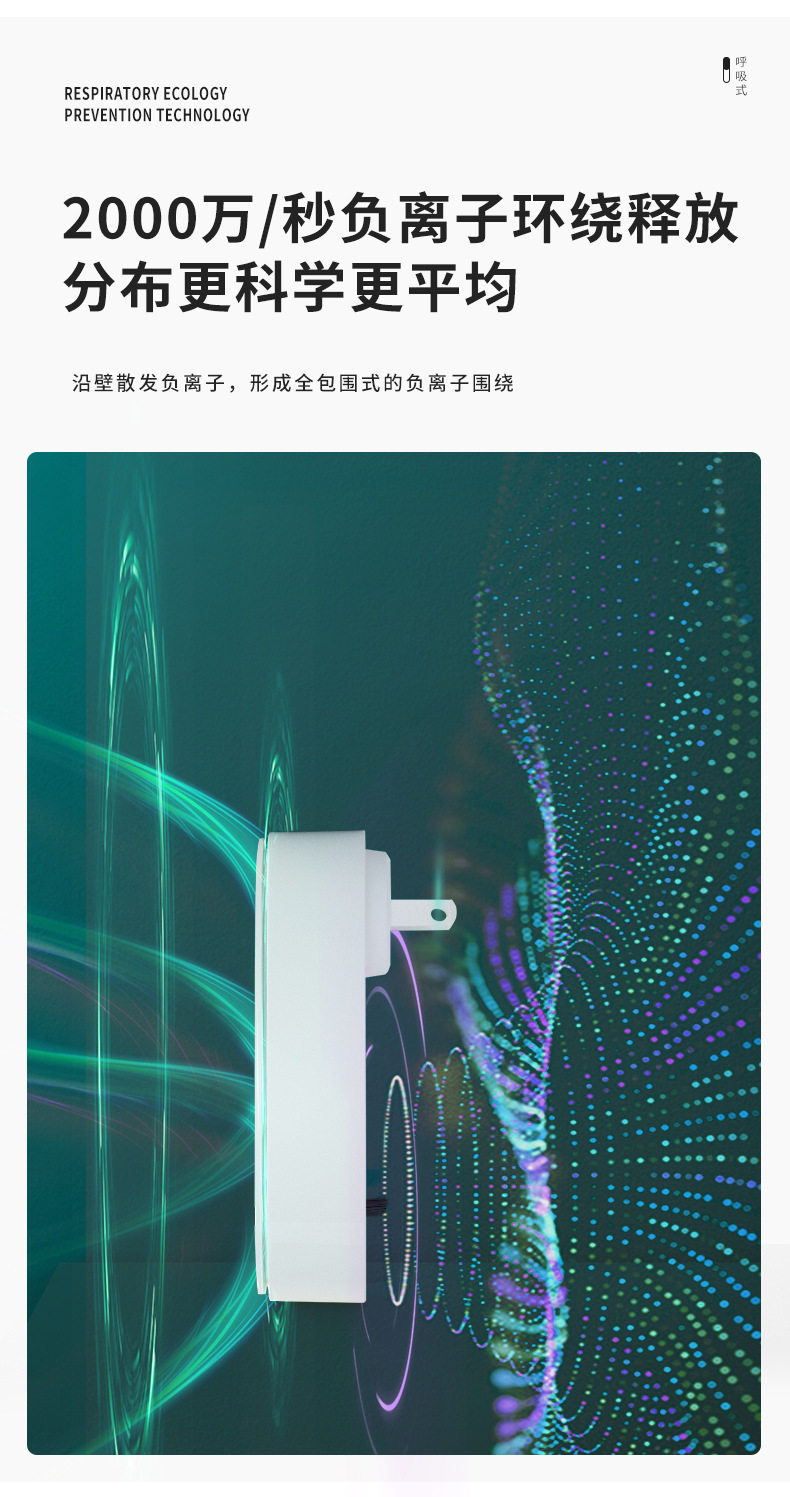 Очиститель воздуха 负离子空气净化器亚马逊小型无耗材二手烟pm 2.5厕所厨房间净化器