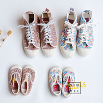 ▲ SINYEE kids | Bensimon19ss children liberty floral canvas shoes can be parent-child