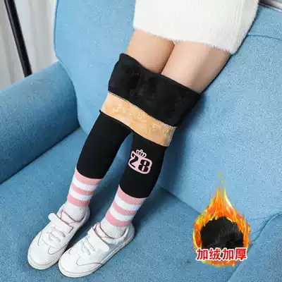 Next win girl's underwear plus velvet children's autumn and winter trousers