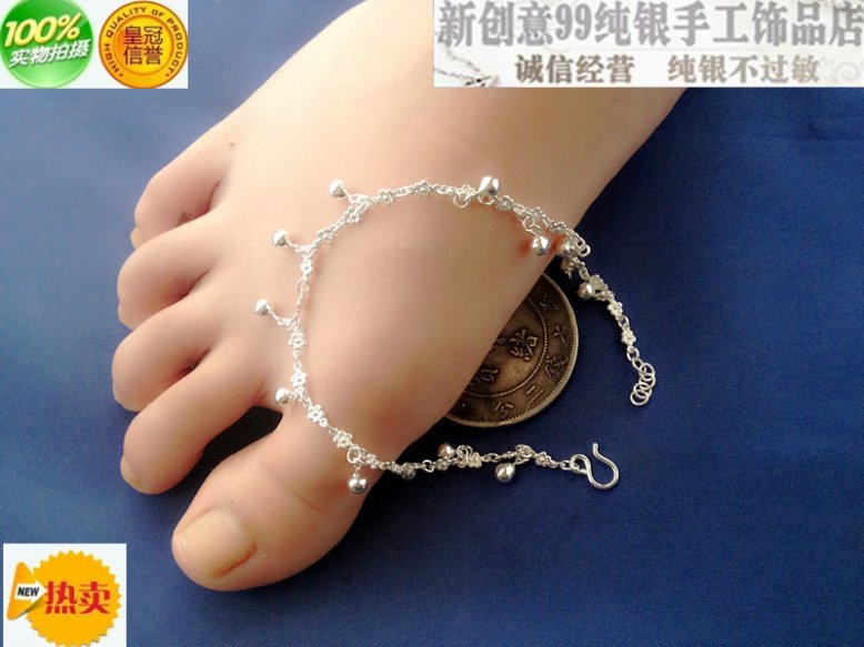 Bracelet de cheville OTHER   en Argenterie - Ref 3104349 Image 15