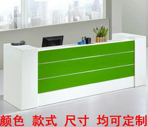 Office Furniture Office Desk Computer Desk Panel Furniture Front Desk Welcome Desk Reception Desk