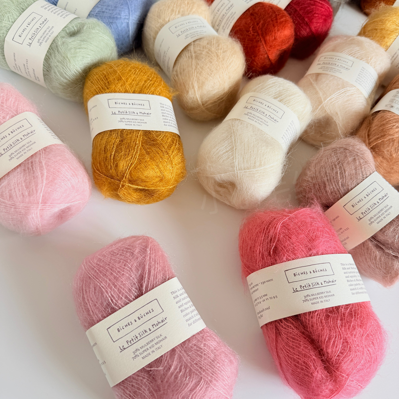 French Bb Mohair Biches&Buches Silk Mohair Le Petit Mohair 25G/210M