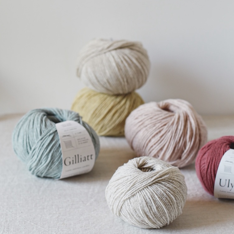 Southern French Rainbow Coarse Wool Gilliatt Jacquard Coat Knitting Yarn 100G/250M
