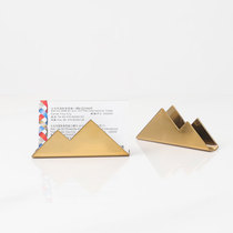 ins style business office desk decoration iron office business card box decoration creative business card holder business card holder
