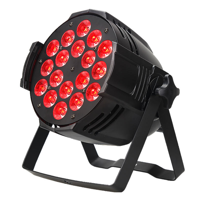 18 full-Lantern Carnivals LED Four-in-one chromed lamp Stage Performance Spotlight Hotel Banquet Bar Wedding lights