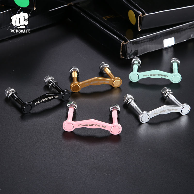 alsensk8 precision bridge nail kit stainless steel alsen long board skateboard anti-sag bridge nail integrated nail