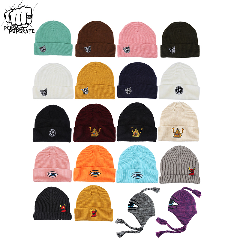 USA toy machine hat wire cap cold hat knitted hat wool hat street hip hop skateboard hat