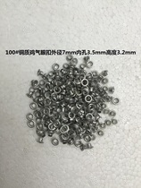 (100#) Copper air eye buckle eyelet belt buckle shoe eye button inner diameter 0 35cm starting from 5000 pieces