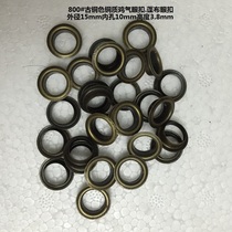 800# bronze copper eyelet buckle rivet fastener file bag buckle 2000 pcs in a pack