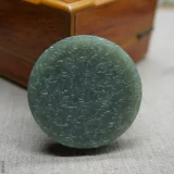 Двусторонная природная руда из нефрита, резная подвеска подходит для мужчин и женщин