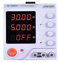 Tonggate high precision DC power supply eTM-1502F four display 150V2A adjustable RS232 online display acquisition