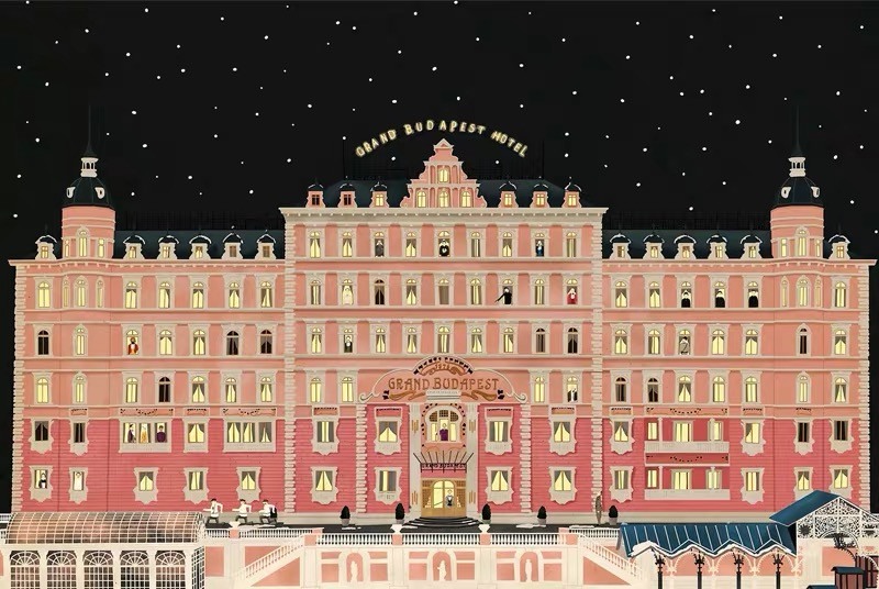  The Wooden Jigsaw Puzzle 1000 1000 Of The Grand Budapest Hotel 1kg 