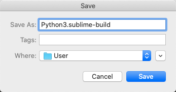 sublime,python