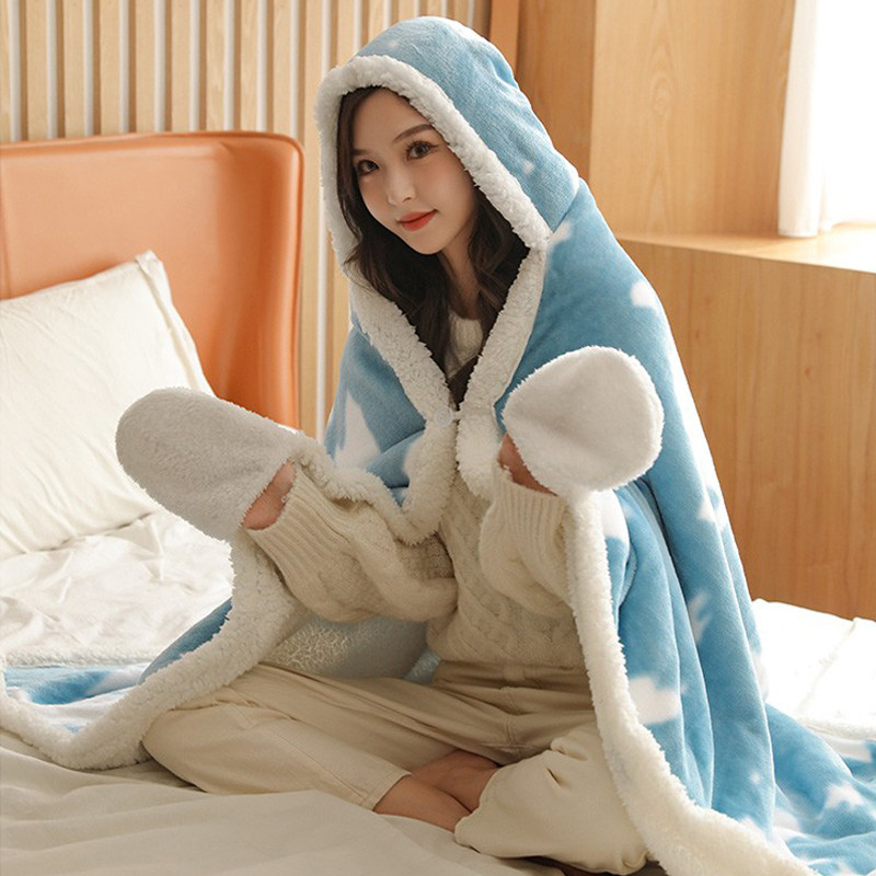 Nap Carpet Primary School Student Classroom with thick winter school blankets for lunch blankets