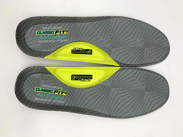 Men's insoles plus arch support Skechers high-elasticity shock-absorbing memory foam insoles universal models, delivery colors vary