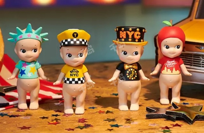 Free Shipping【Authentic】Sonny-Angel New York in New York Series Blind Box Figurines Trendy Toys