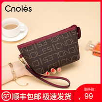 Hong Kong HAND BAG WOMAN 2022 NEW WAVE FASHION HAND GRAB BAG LARGE CAPACITY LADY 100 HITCH FREE MOBILE PHONE