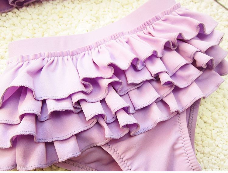 Kích thước ba mảnh trang phục đồ bơi chia bé sơ sinh công chúa bé gái bé gái bikini bơi đồ bơi nữ kín đáo