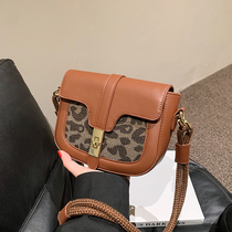 Retro Advanced Texture Womens Kit 2021 New Bag Ram Color BAO WEN Ocean Gas Single Shoulder Bag 100 Hitch Satchel Small Square Bag
