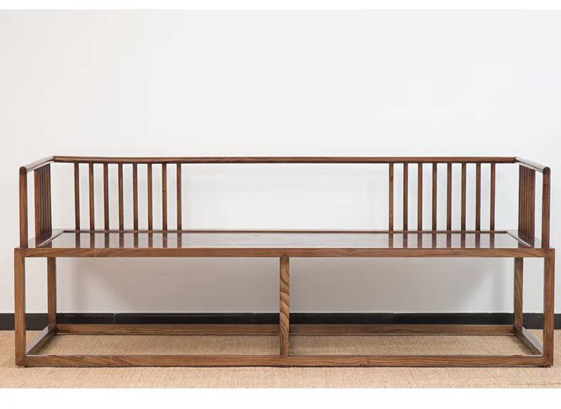 Khách cũ Zen phòng khách kiểu Trung Quốc mới đặt đồ nội thất cũ Elm bộ ghế sofa Trung Quốc bàn ghế gỗ phòng khách hiện đại