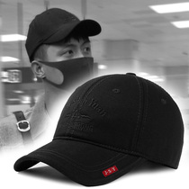 Hat Mens Spring and Autumn Korean Baseball Cap Mens Outdoor Leisure Tide Cap Winter Large Head Ware Sun Hat