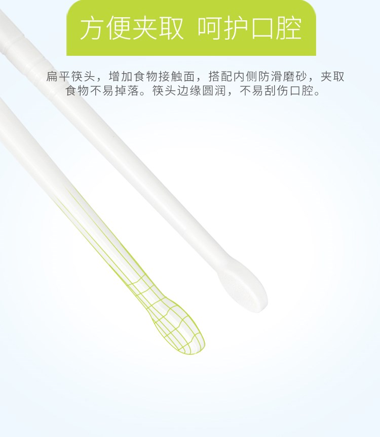 Trẻ em Heguo học tập đũa đũa Em bé vòng silicon giúp luyện tập đũa để sửa đồ dùng cho mẹ và đồ dùng cho trẻ em - Cup / Table ware / mài / Phụ kiện bé ăn dặm