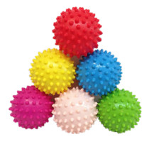 Kindergarten tactile ball Newborn hand grasp massage ball Fitness ball Soft and hard small thorn ball Baby sensory training equipment