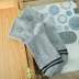 Mùa xuân và mùa thu cotton thấm mồ hôi phiên bản Hàn Quốc của gió đại học Nhật Bản thương hiệu thủy triều đỏ mặt cười vớ nam trong vớ vớ ống - Vớ nam Vớ nam