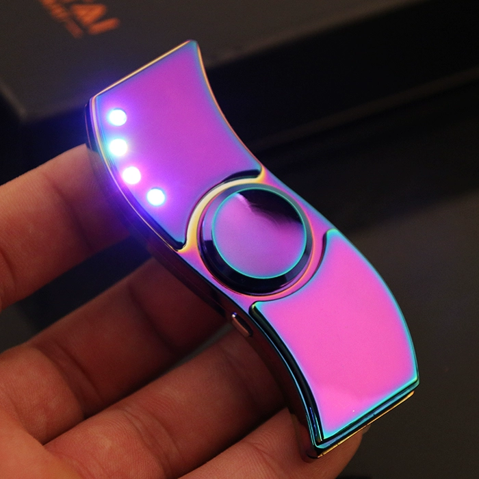 Mới ngón tay người lớn gyro USB sạc thuốc lá nhẹ hơn ngón tay con quay hồi chuyển ngón tay con quay hồi chuyển nhẹ