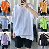 Summer original Cebu Wind pure cotton lovers short sleeve T-shirt male and female superthermal cec half sleeve clothes male trend relaxation