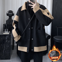 2022 Little Fragrant Wind Mens Clothing Spring Gross Fur Coats Mens Spring Autumn Season High Level Sensator Design Sense Little Crowdjacket