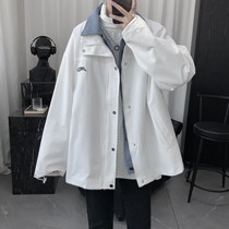 Mens clothing 2021 new fall blouses mens jacket mens spring and autumn holidays Two loose tooling jacket mens clothes