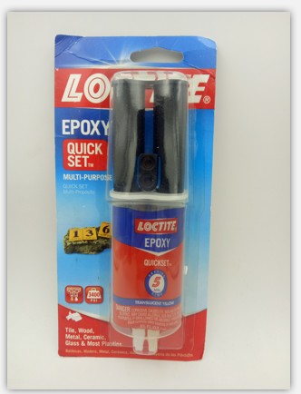 现货秒发Loctite Quick Set Epoxy Amber Carded 0.85 Oz Size: