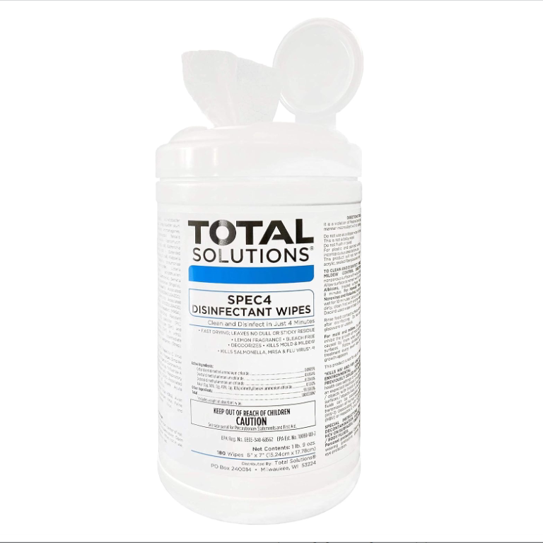 进口Total Solutions SPEC4 Disinfectant Wipes 清洁消毒湿巾