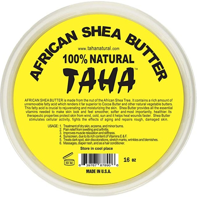 African shea butter cream (* pure jelly, golden) 1lb