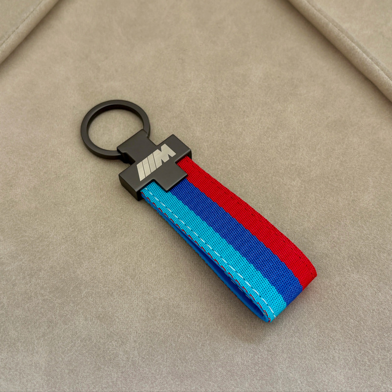 Genuine Original Bmw m Performance Stripes Gun Alloy Keychain Genuine Original Bmw m Performance Stripes Gun Alloy Keychain