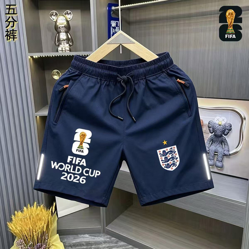 2026 Summer World Cup National Team Football Training Shorts Men's Woven Quick-Drying Breathable Casual Sports Shorts 2026 Summer World Cup National Team Football Training Shorts Men's Woven Quick-Drying Breathable Casual Sports Shorts