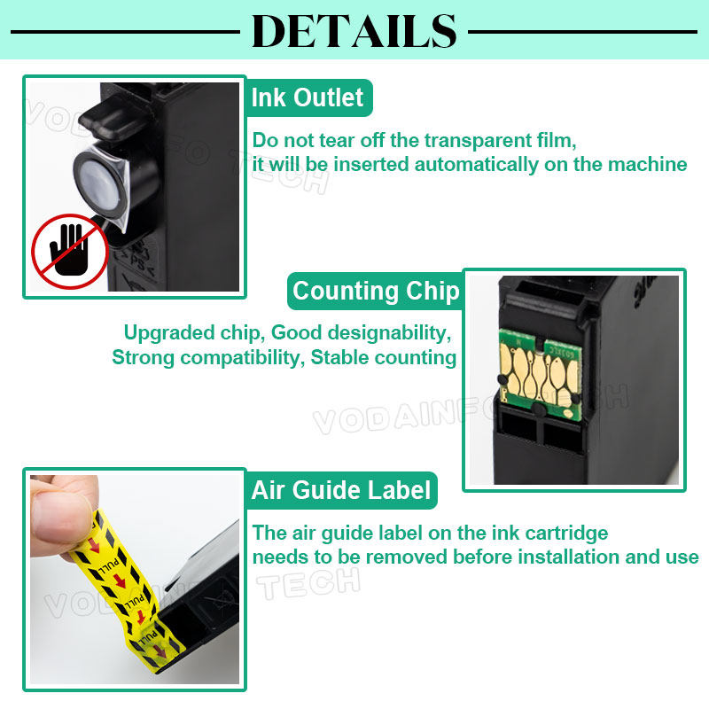 Сцепление 603xl t603 compatible ink cartridge for epson xp 2100 2105 3