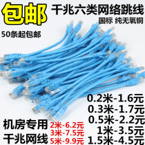 0 2 meters 0 5 meters 1 meter Category 6 Super 6 network cable Gigabit network cable Category 7 jumper computer finished network cable oxygen-free copper