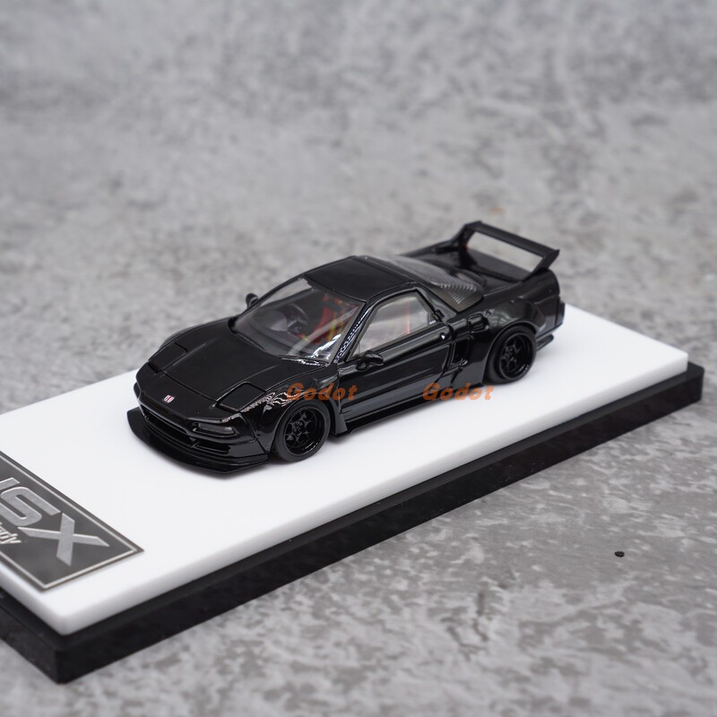 Microturbo Mt 1:64 Honda Nsx Black Warrior Sports Car Alloy Car Model Ornament Boys' Gift