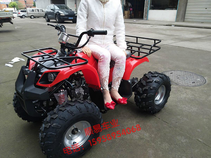 Xe mô tô bốn bánh ATV xuyên quốc gia mới Xe mô tô địa hình cỡ nhỏ ATV 125cc cào cào mini 50cc