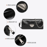 Модная сумка через плечо, кожаная небольшая сумка, небольшая дизайнерская сумка подмышку, из натуральной кожи, премиум класс, в западном стиле