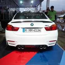 BMW F82 BMW M4 modified MP carbon fiber tail pure carbon fiber dry carbon process carbon manufacturing