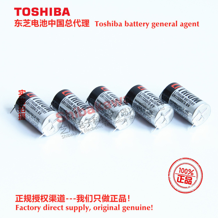 Er17330V/3.6V Toshiba Lithium Sub-Coin Cell Battery in Stock Er2/3Aa