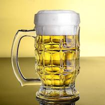 Beer mug shake sound beer cup Creative Glass tremble beer cup transparent thick heat-resistant Tea House tea cup