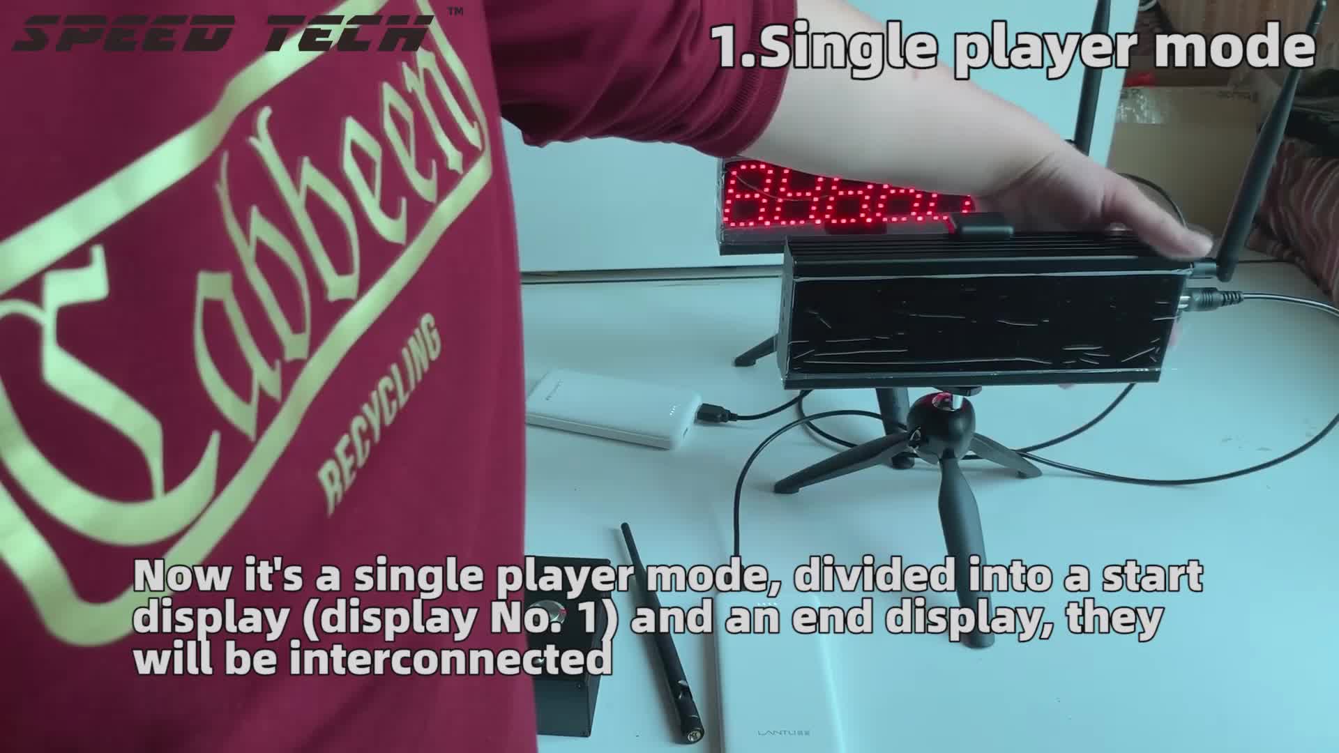 2023 S003 Dual Track Portable Sports Wireless Electronic Laser Timer